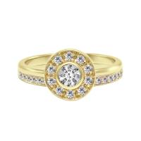 Zásnubný set prsteňov s diamantmi Jessica