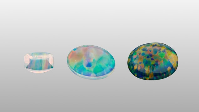 Laboratórne vytvorený opál