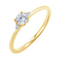 Zásnubný prsteň s diamantmi Sim