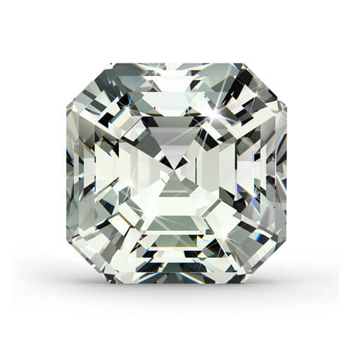 Lab-grown IGI 0.31ct IF D Asscher diamant LG728507760