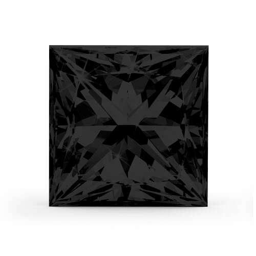 NONE 2.69ct VS2 FANCY Princess diamant FCCC575A08