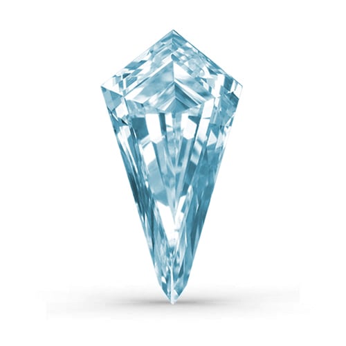 Lab-grown IGI 0.71ct VS2 FANCY Kite diamant LG708577957