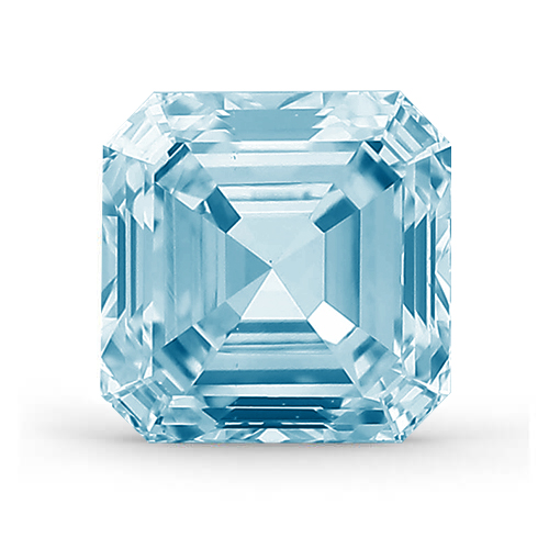 Lab-grown IGI 0.74ct VS1 FANCY Square emerald diamant LG655451906