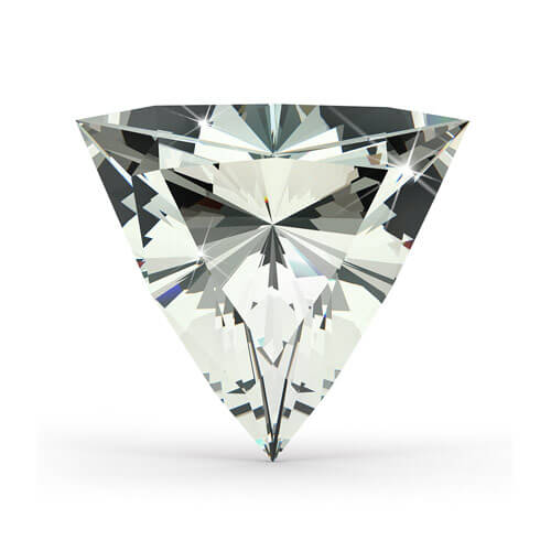 NONE 0.73ct VVS2 FANCY Trilliant diamant 1DA94E6390