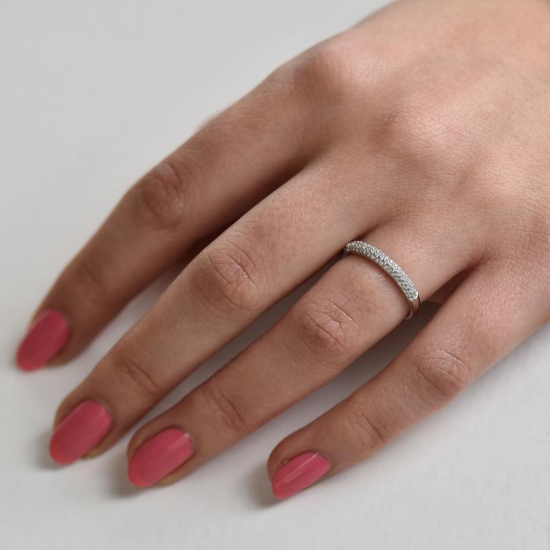 Eternity prsteň s lab-grown diamantmi Louisa 101490