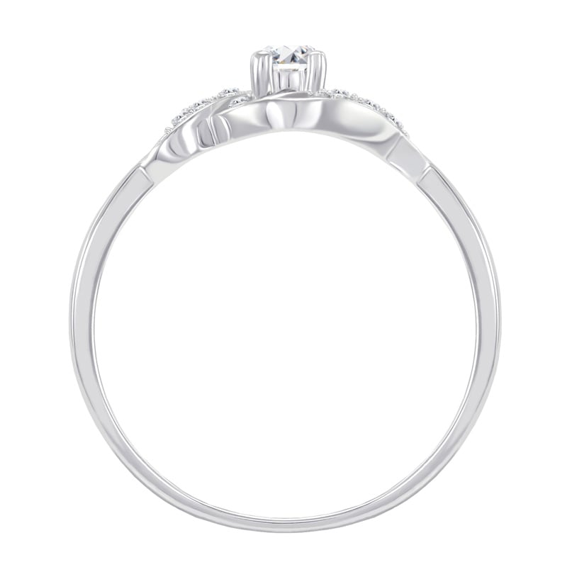 Prsteň s lab-grown diamantmi Krell 119040