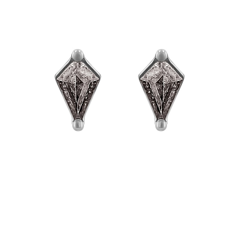Náušnice s kite salt and pepper diamantmi Joann 126620