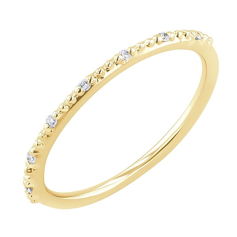 Minimalistický prsteň s diamantmi Tess 130020