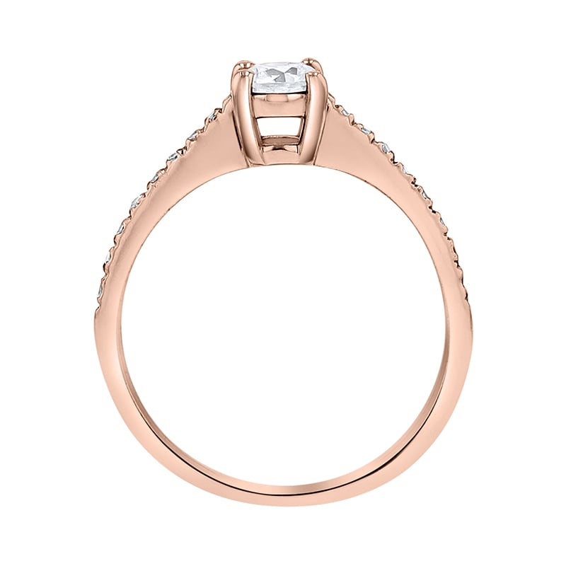 Zásnubný prsteň s lab-grown diamantmi Danias 141850