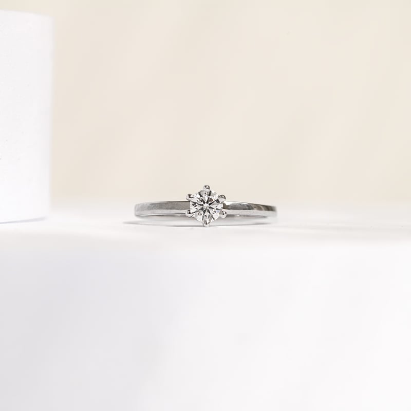 Zásnubný prsteň s 0.32ct lab-grown IGI certifikovaným diamantom Rabby 142980