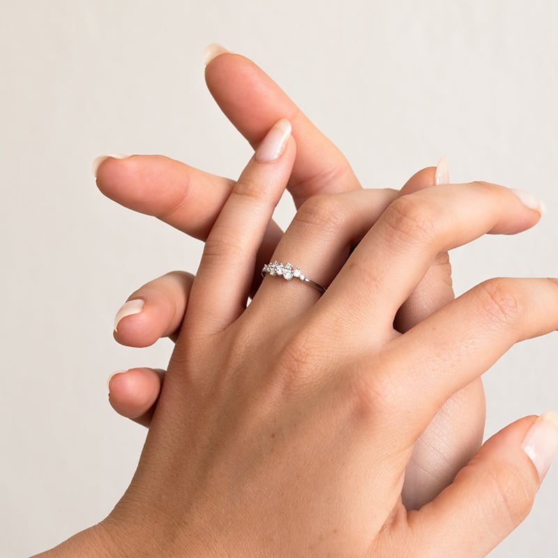 Set cluster šperkov s diamantmi Spark 147130