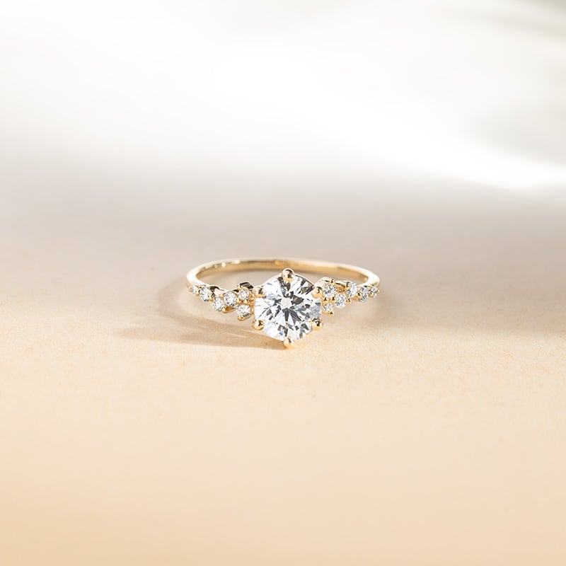 Zásnubný prsteň s diamantmi Carina 151470