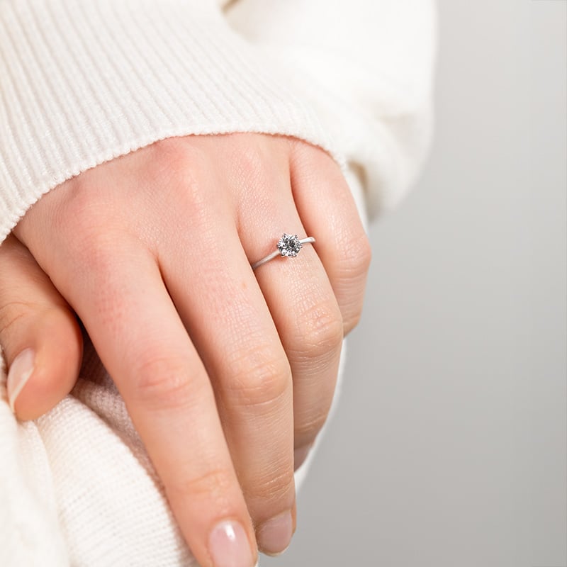 Zásnubný prsteň s 0.50ct IGI certifikovaným lab-grown diamantom Rabby 151640