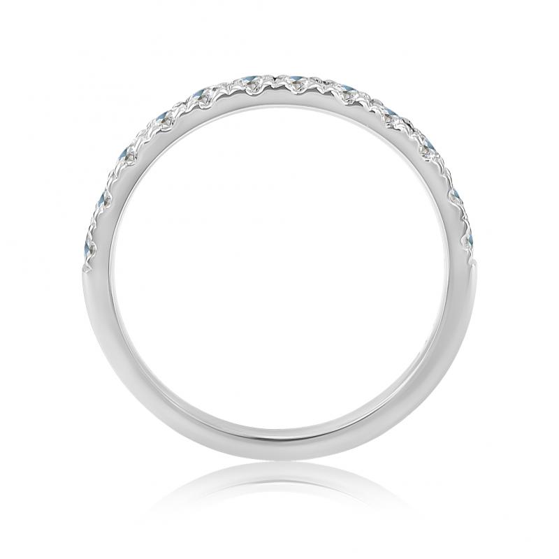 Prsteň s diamantmi 43800