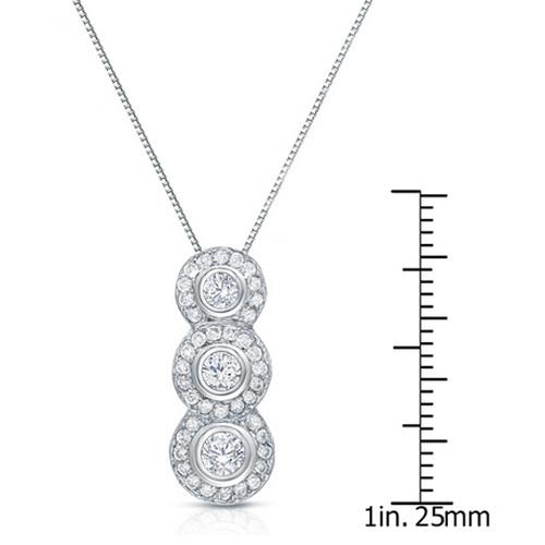 Zlatý náhrdelník s diamantmi 4780