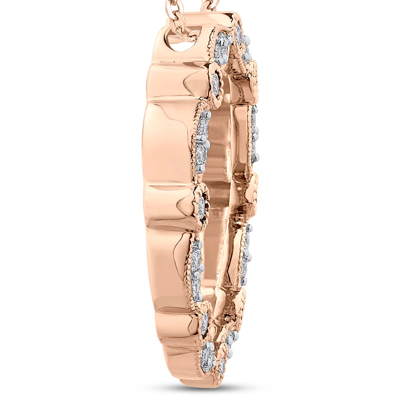 Elegantný diamantový prívesok 50180