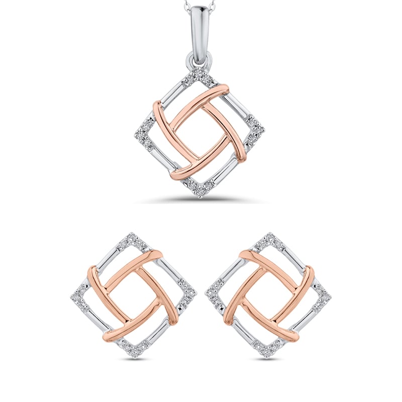  Zlatá kolekcia šperkov s atypickým designom a diamantmi 