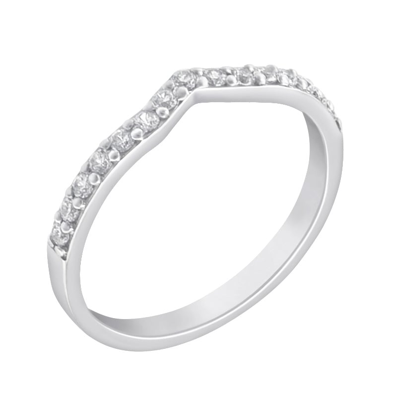 Zlatý eternity prsteň s diamantmi 70730