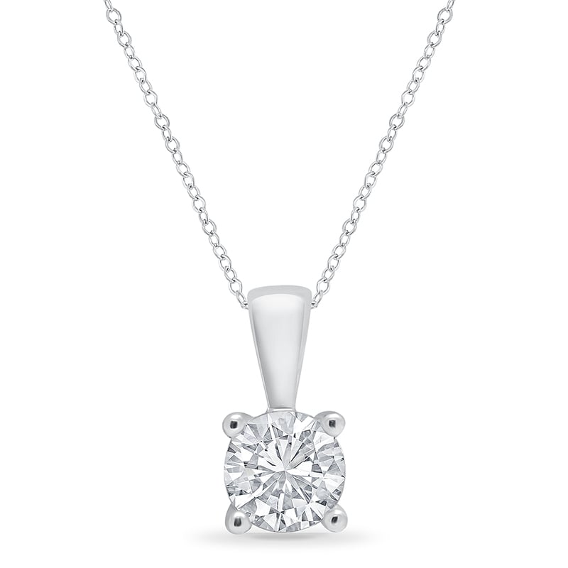 Prívesok s výberom karátovej váhy lab-grown diamantu Stacey