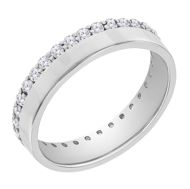 Zlatý eternity prsteň s diamantmi
