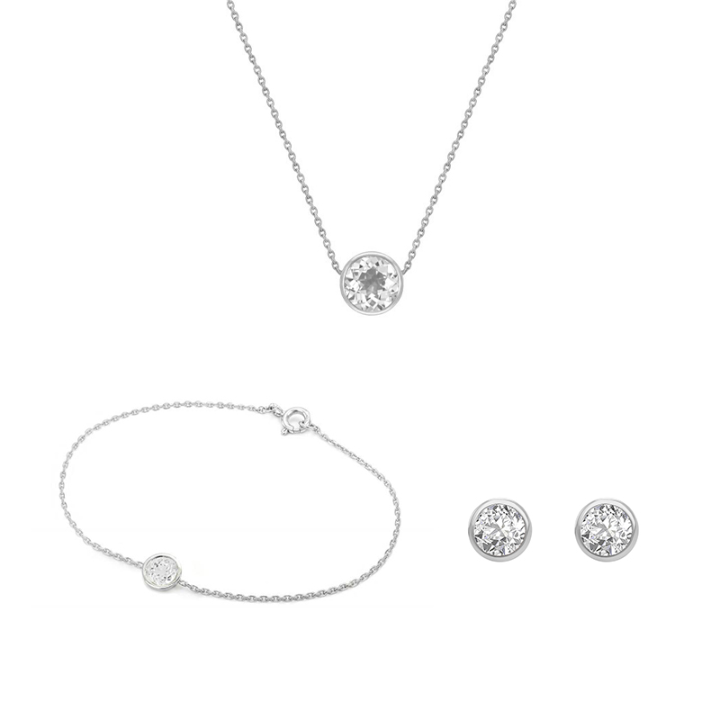 Minimalistická zlatá kolekcia šperkov s lab-grown diamantmi Yanis