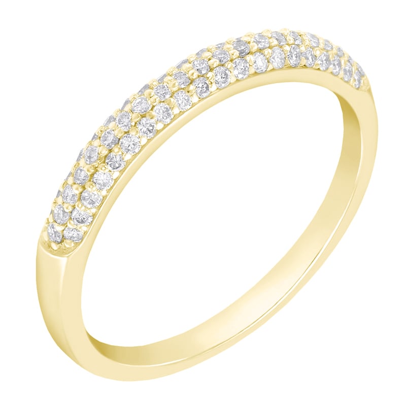 Eternity prsteň s lab-grown diamantmi Louisa