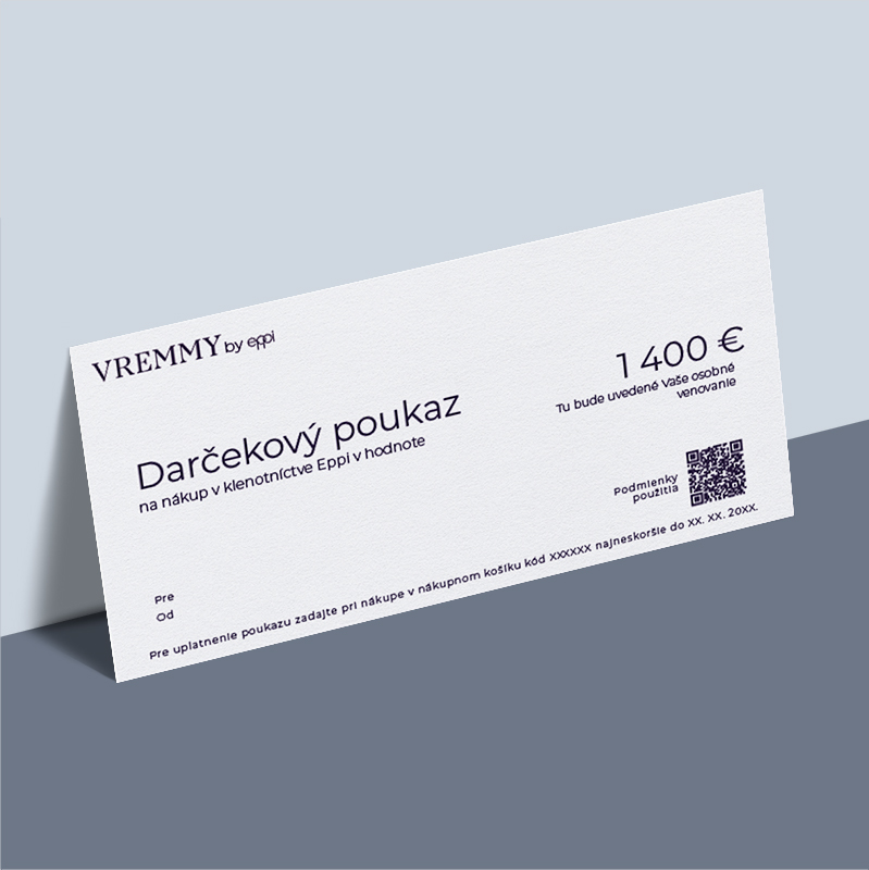 Darčekový poukaz v hodnote 1400 Eur