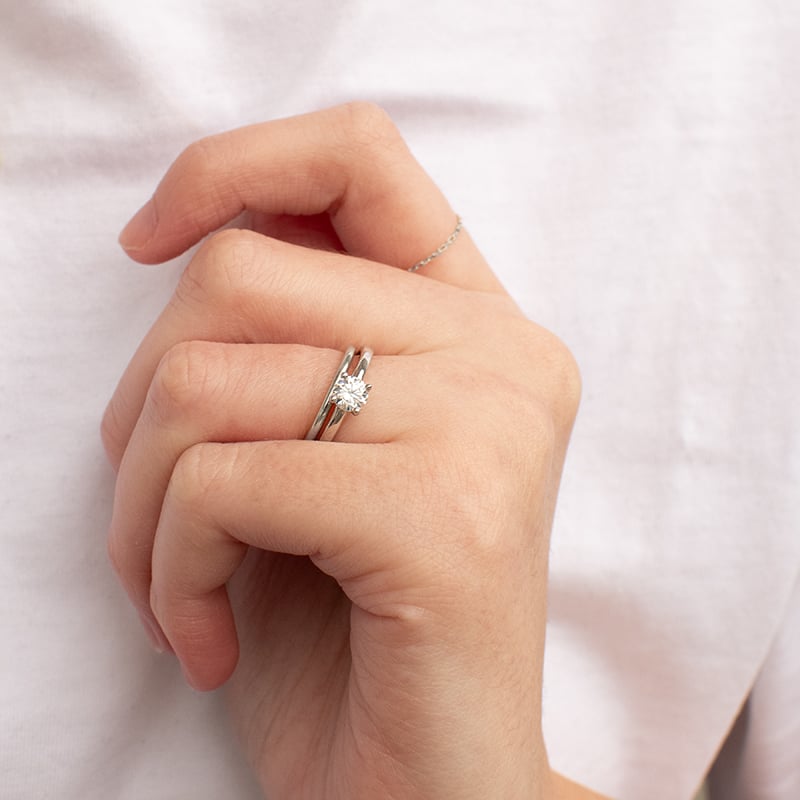 Zásnubný diamantový prsteň Samia 136701