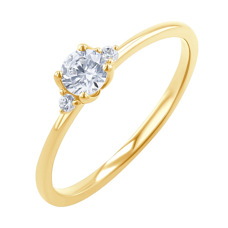 Zásnubný prsteň s 0.31ct IGI certifikovaným lab-grown diamantom Hye 137001