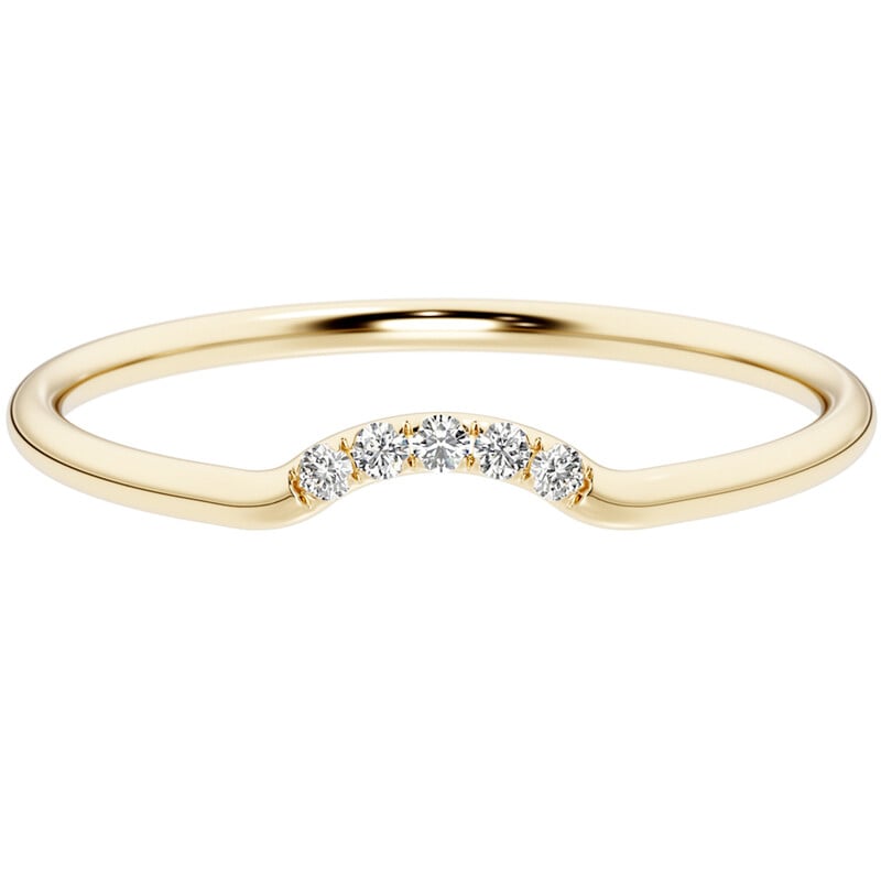 Strieborný vykrojený prsteň s lab-grown diamantmi Jason 138531