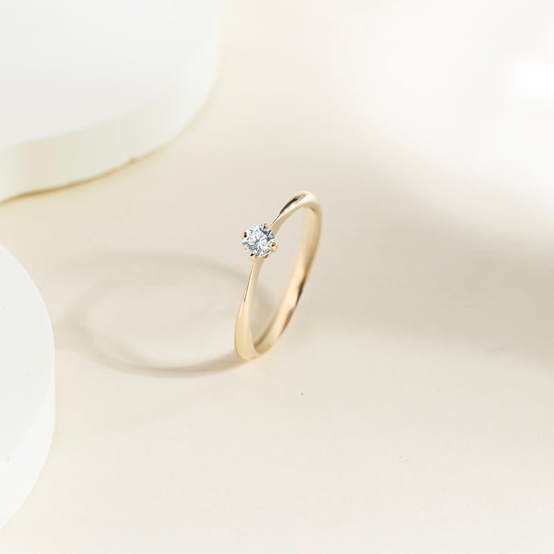 Zásnubný prsteň s ČGL diamantom Carrey 149491
