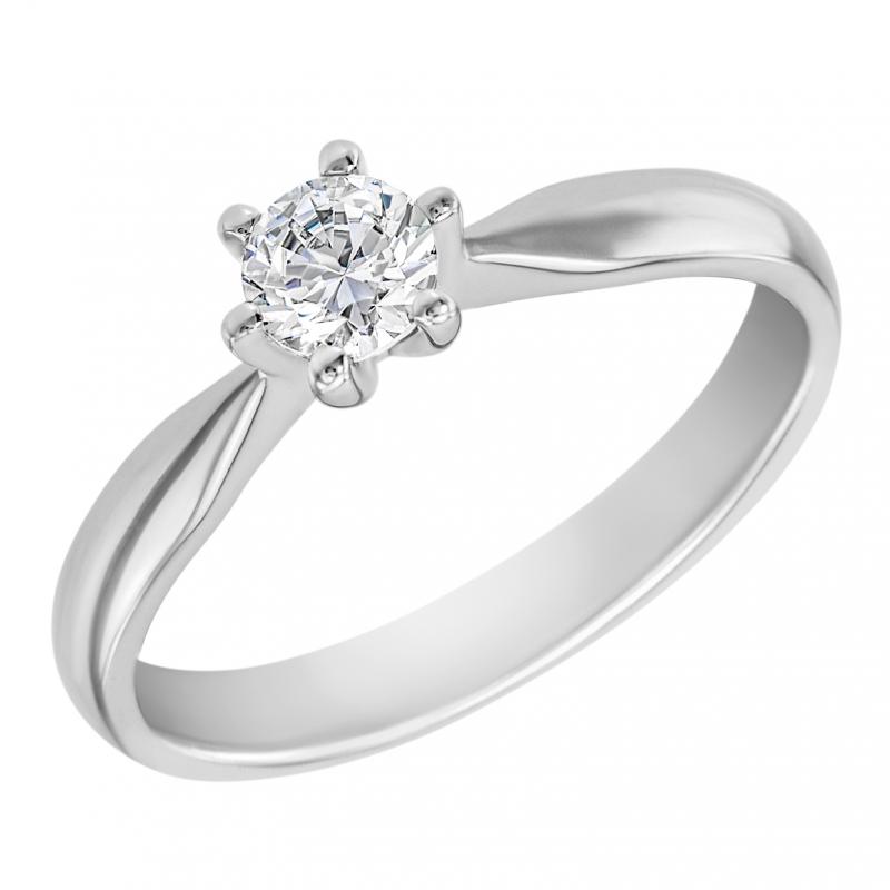 Zásnubný prsteň s 0.63ct IGI certifikovaným lab-grown diamantom Iravan