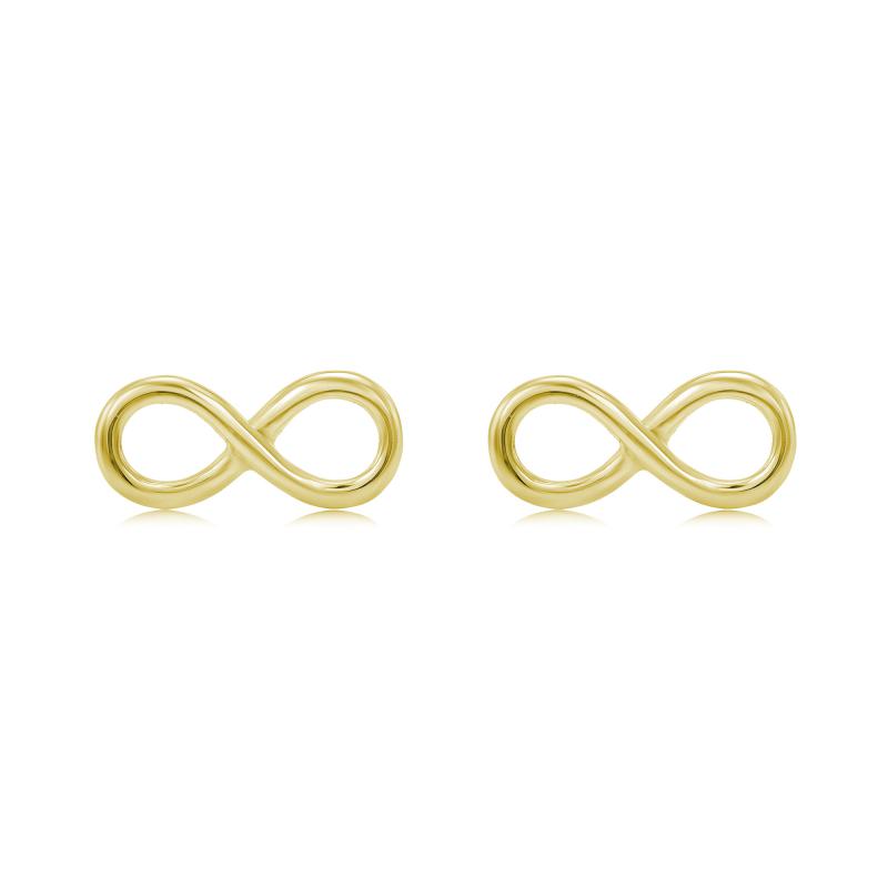 Náušnice s motívom nekonečna Infinity
