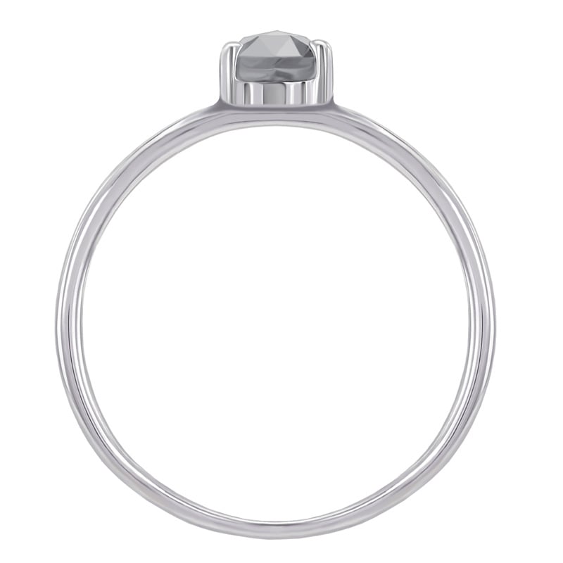 Prsteň se salt´n´pepper diamantom 44261