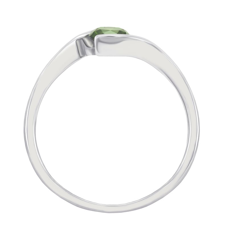 Zásnubný prsteň so zeleným diamantom Saffar 45071