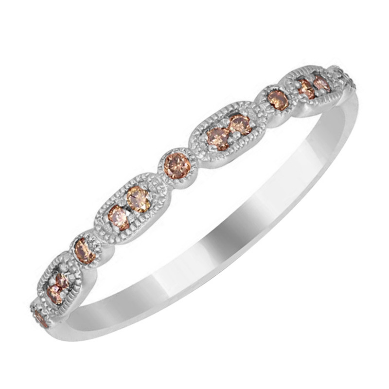 Eternity prsteň z bieleho zlata 69701