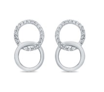Elegantné náušnice s diamantmi Terah 80561