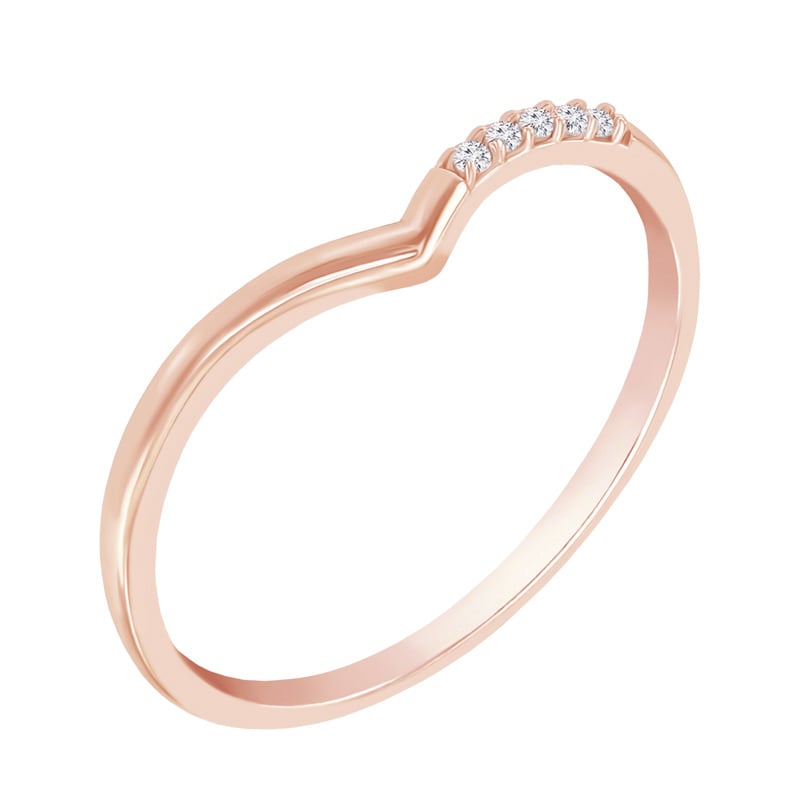 Strieborný vykrojený prsteň s lab-grown diamantmi Norene 104692