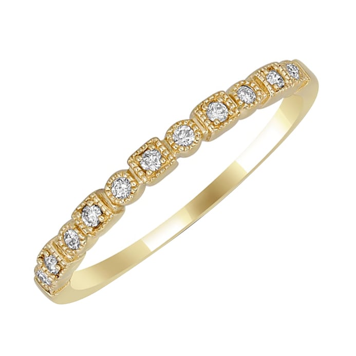 Eternity prsteň zdobený lab-grown diamantmi Alyx 105692