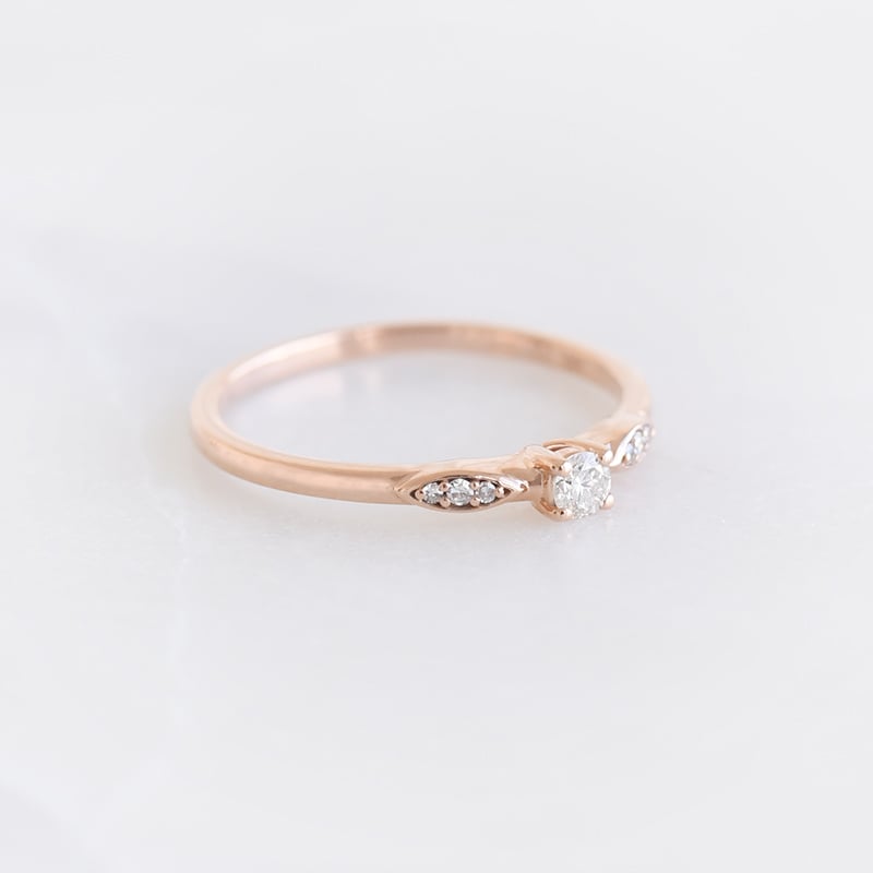 Prsteň s lab-grown diamantmi Gerty 106812