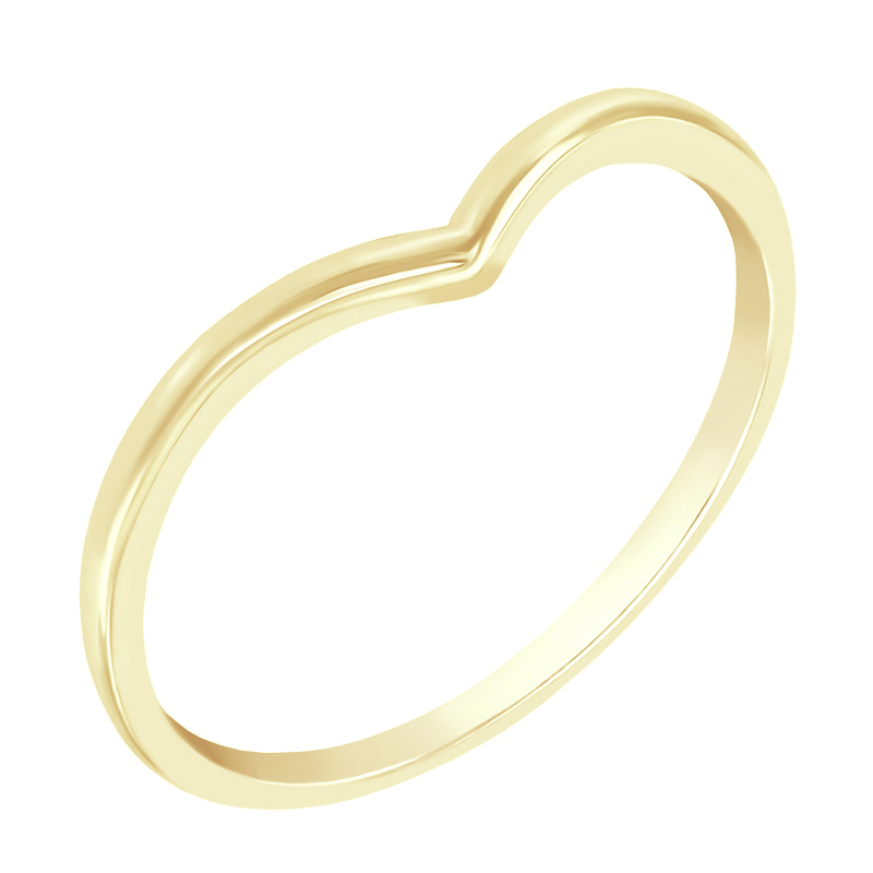 Minimalistický vykrojený prsteň Regina 117992