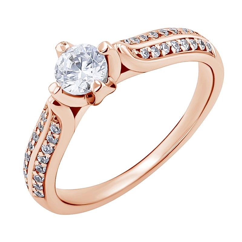 Zásnubný prsteň s lab-grown diamantmi Nabyne 132532