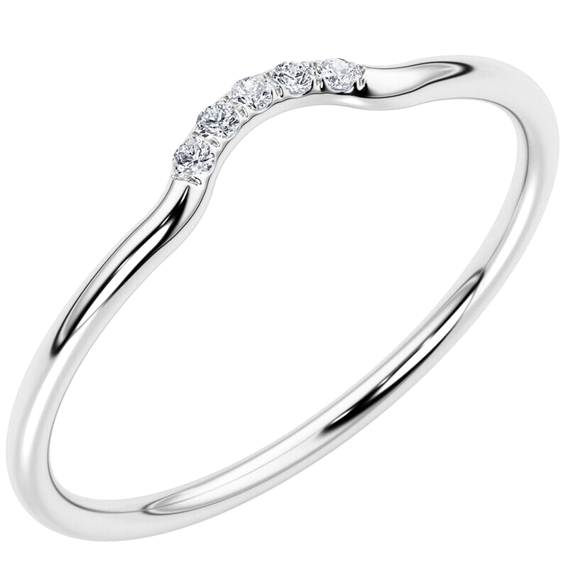 Vykrojený prsteň s diamantmi Cole 152332