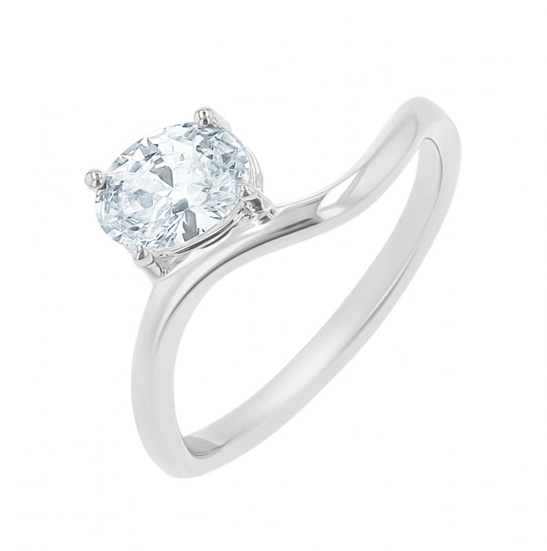 Zásnubný prsteň s oval diamantom Carrie