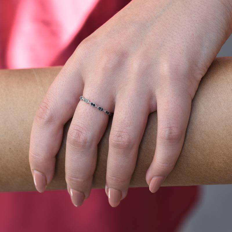 Nežný eternity prsteň zo zlata 32382
