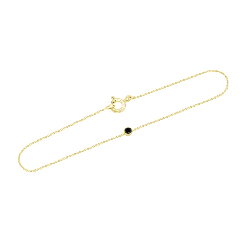 Minimal zlatý náramok 36812
