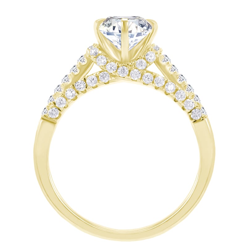 Prsteň s diamantmi 37892