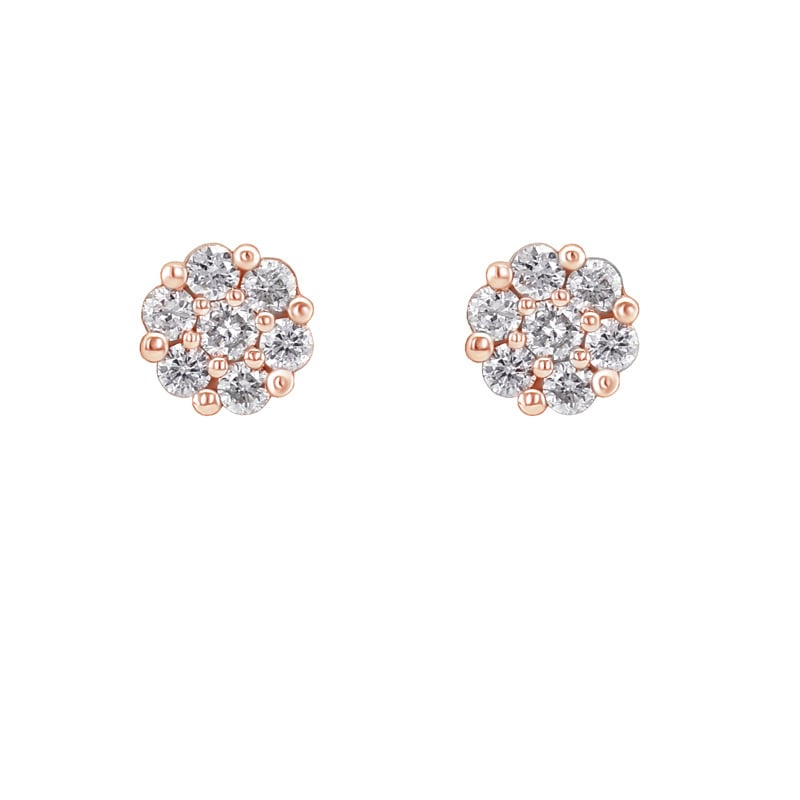 Elegantné diamantové náušnice Restia