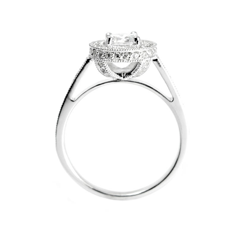 Zásnubný prsteň s diamantmi z 18k zlata Karen 4982