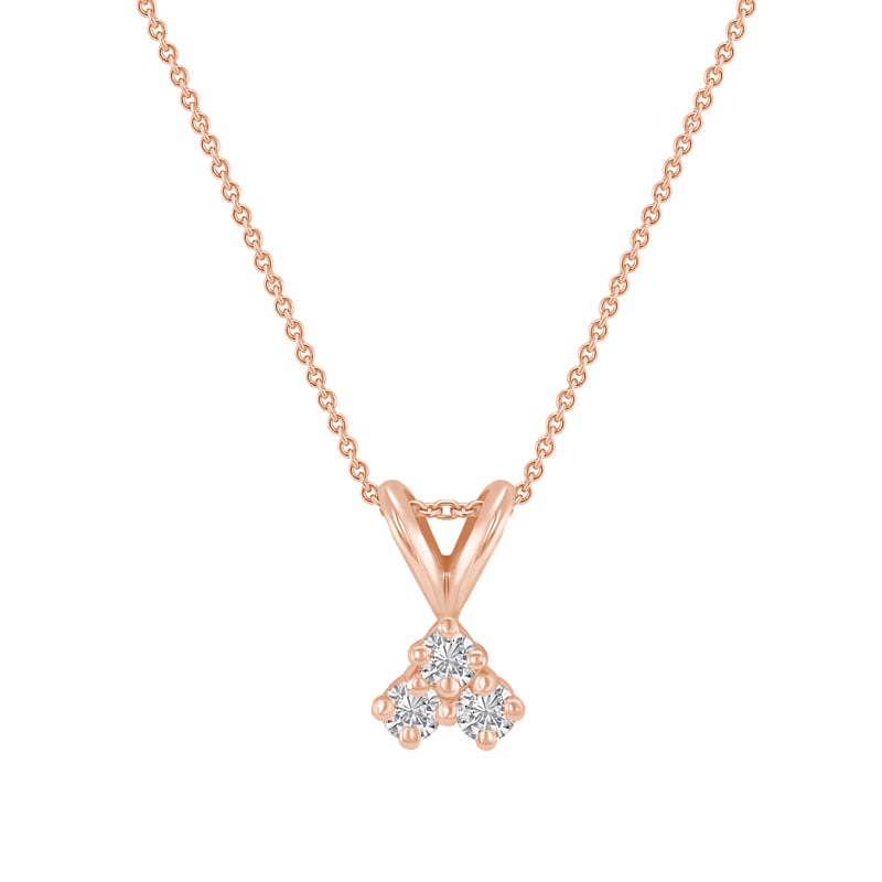 Náhrdelník s diamantmi 75822